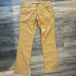 Kenneth Cole Tech Pants 32x30 clay color